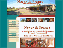 Tablet Screenshot of noyerdefrance.com